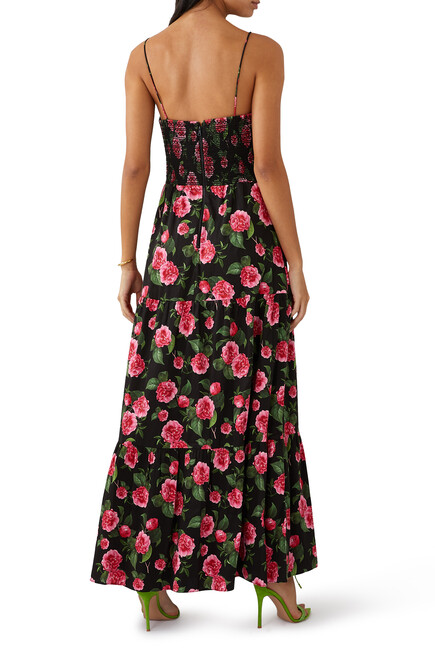 Chantay Floral-Print Maxi Dress